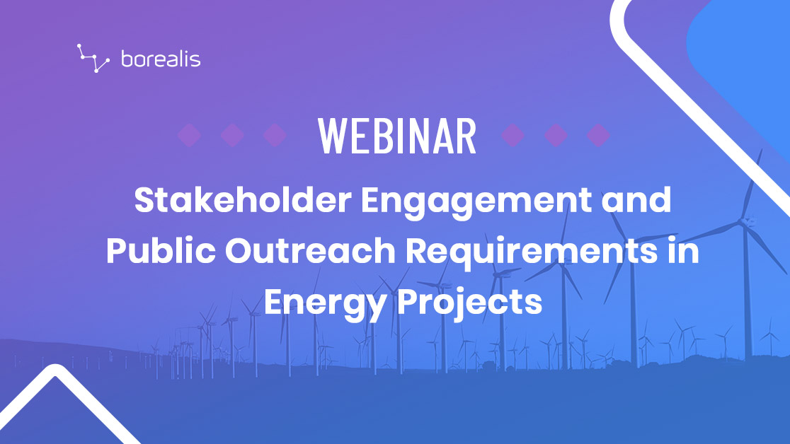 Stakeholder Engagement and Public Outreach Requirements in Energy Projects