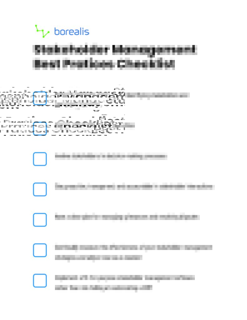 stakeholder-management-best-practices-checklist