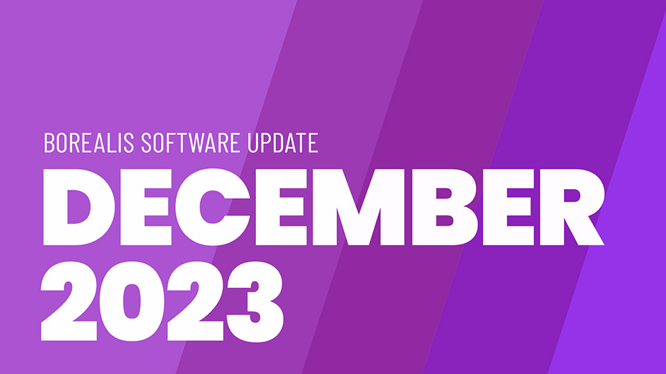borealis software up update