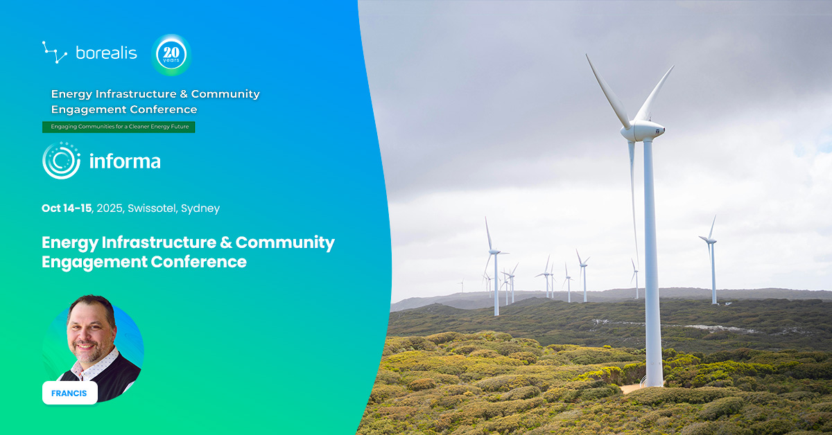 Photo inspiration: Picture Idea: Borealis At Energy Infrastructure Community Engagement Conference 2025